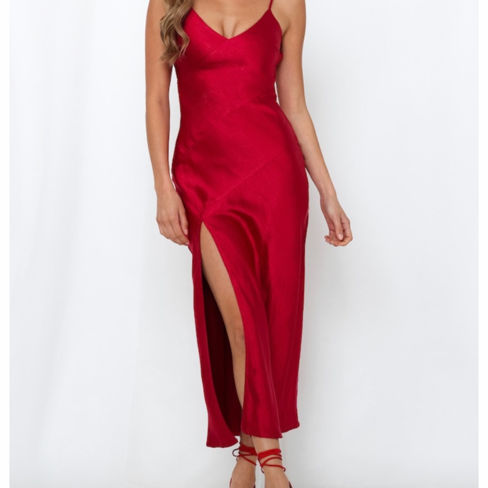 Wine Maxi Gown